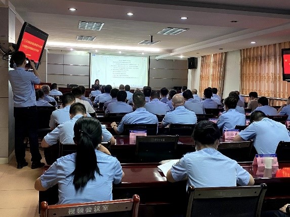 日日新 ▎taptap点点官方网站受邀为广东省某戒毒所进行《采购需求管理办法解读和实务案例分享》专题培训